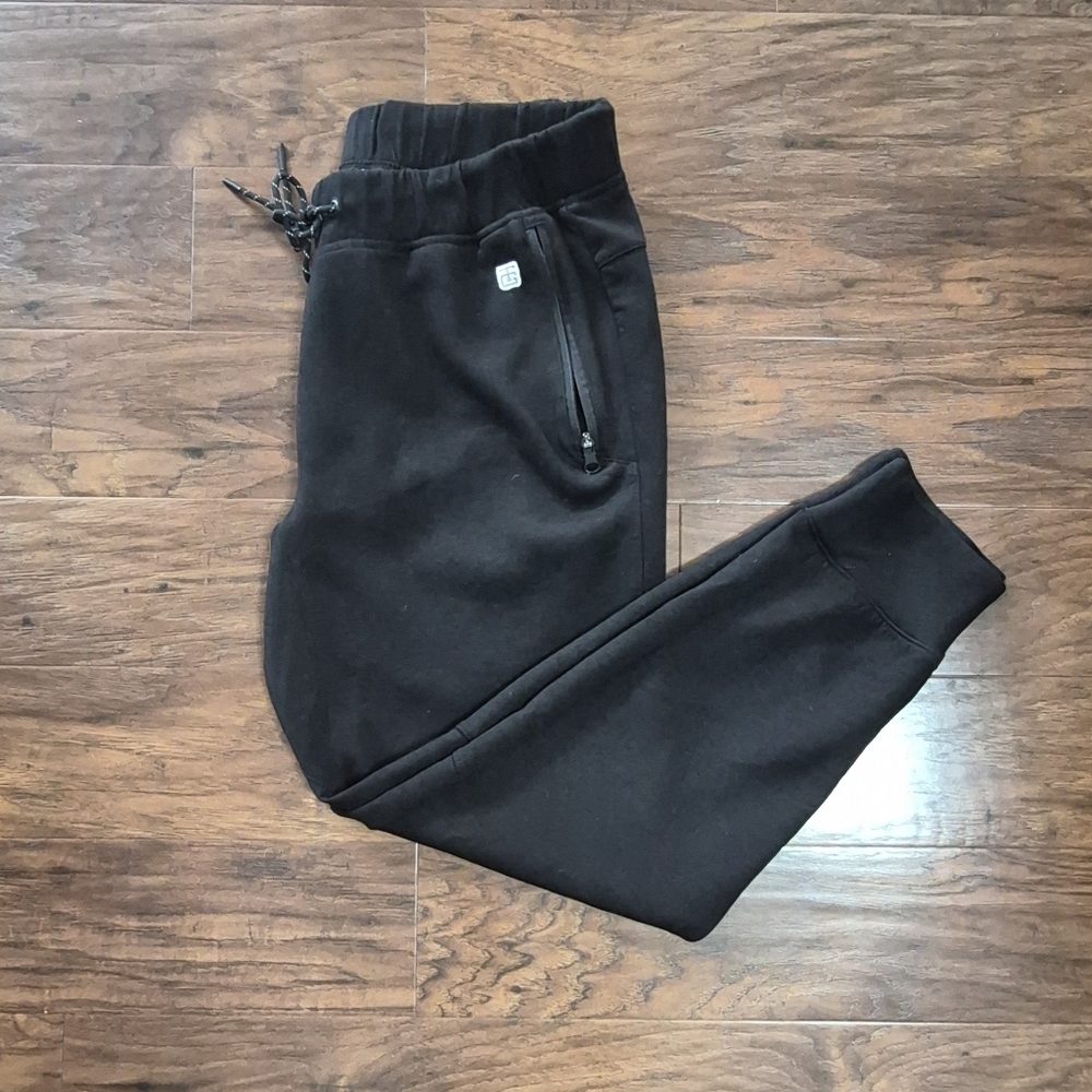 Black Men's Jogger Sweatpants Size Medium